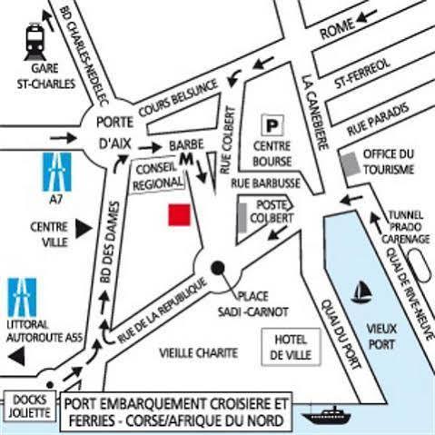 B&B Hotel Marseille Centre Vieux Port Exterior photo